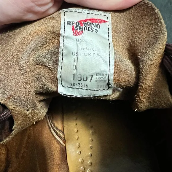 Men’s Red Wing Leather Boots