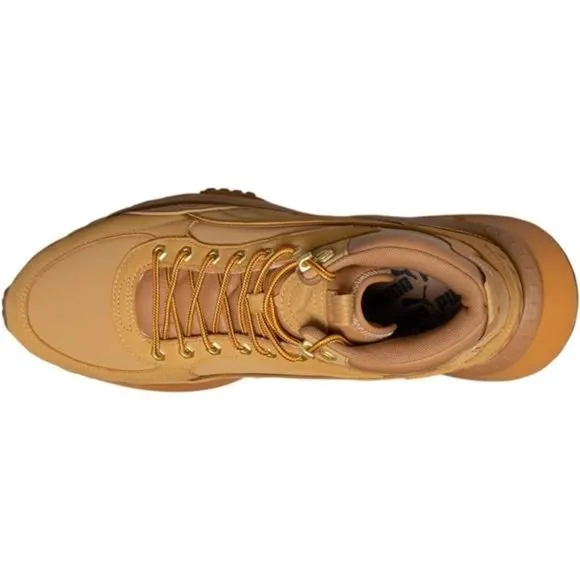 Men's Wild Rider Mid High Top Lace Up Sneakers, Brown