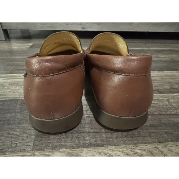 Mephisto Cool-Air Men's Size 9 Brown Venetian Plain Front Loafers