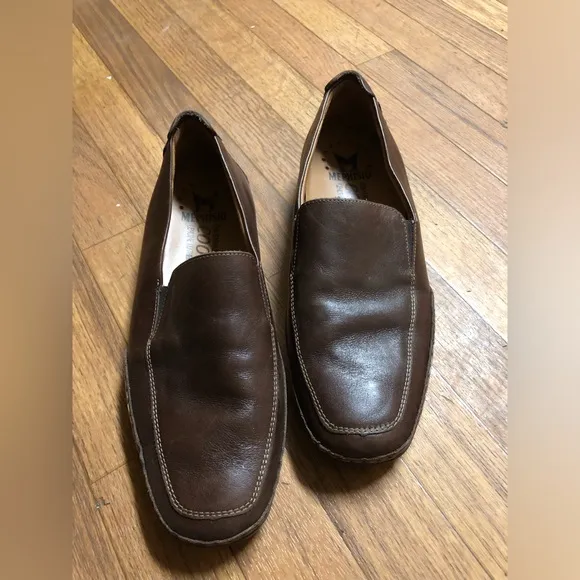 Mephisto leather loafers
