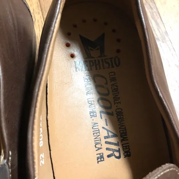 Mephisto leather loafers