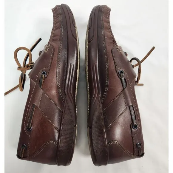 Mephisto Men's Sz. 8.5 Spinnaker Felix Brown Leather Lace Up Loafers