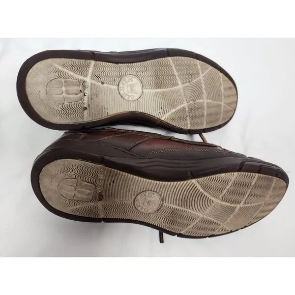 Mephisto Men's Sz. 8.5 Spinnaker Felix Brown Leather Lace Up Loafers
