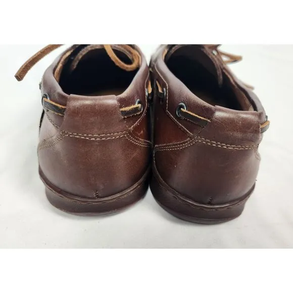 Mephisto Men's Sz. 8.5 Spinnaker Felix Brown Leather Lace Up Loafers