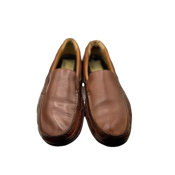 Mephisto Smart Comfort Cool Air Membrane Boat Shoes Loafers Brown Leather S / 13
