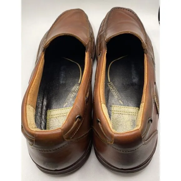 Mephisto Smart Comfort Cool Air Membrane Boat Shoes Loafers Brown Leather S / 13
