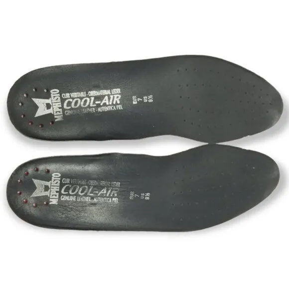 Mephisto Women's Leather Loafers Size 9.5 in Black