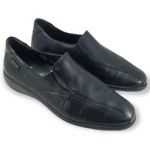 Mephisto Women's Leather Loafers Size 9.5 in Black