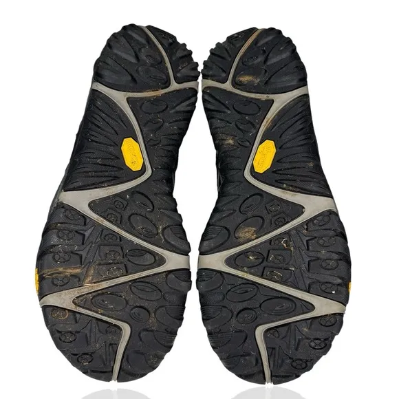 Merrell All Out Blaze Sandals Men's Size 9 Sieve J65239 Black Wild Dove Vibram