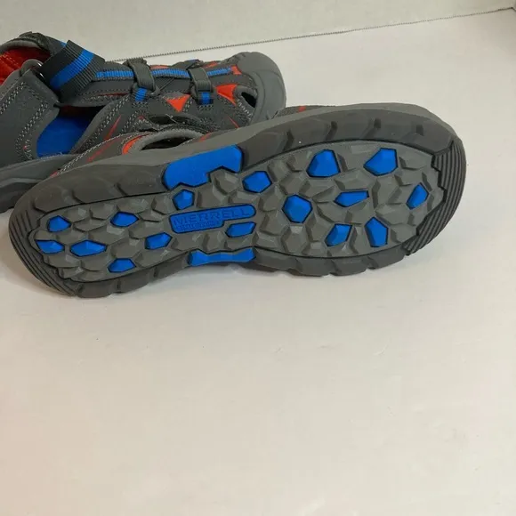 Merrell Hydro Hiker waterproof sandals. Gray and blue. 4