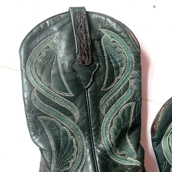 Mex USA Women's Alligator Cowboy Boots