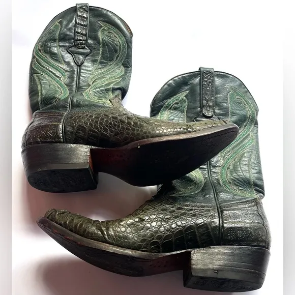 Mex USA Women's Alligator Cowboy Boots
