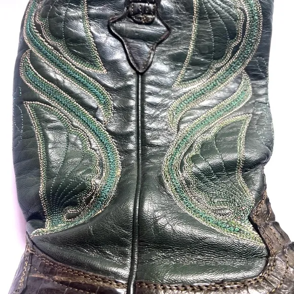 Mex USA Women's Alligator Cowboy Boots