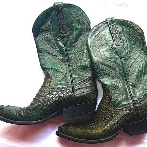 Mex USA Women's Alligator Cowboy Boots