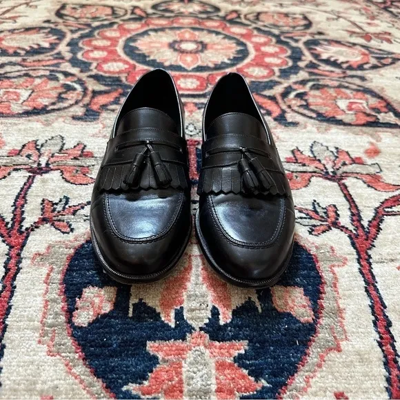 Mezlan Leather Tassel Loafers