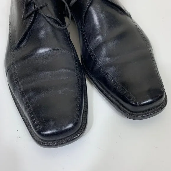 Mezlan Men’s Davinci Leather Oxford Lace-up Loafers Old Money Size 13