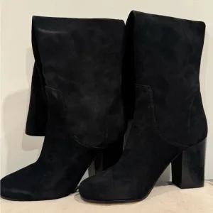 Michael Kors Elegant Black Suede Women's Boots