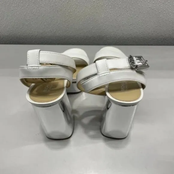 Michael Kors Sandals Women's US6.5M Ankle-Strap Espadrille Platform 40S4ATHS1L