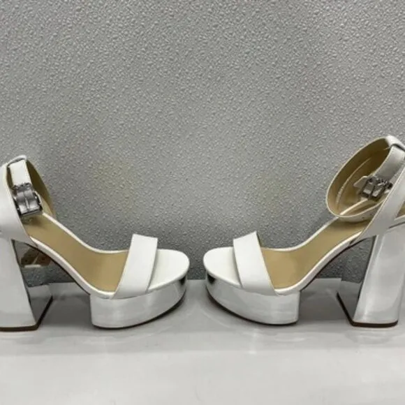 Michael Kors Sandals Women's US6.5M Ankle-Strap Espadrille Platform 40S4ATHS1L