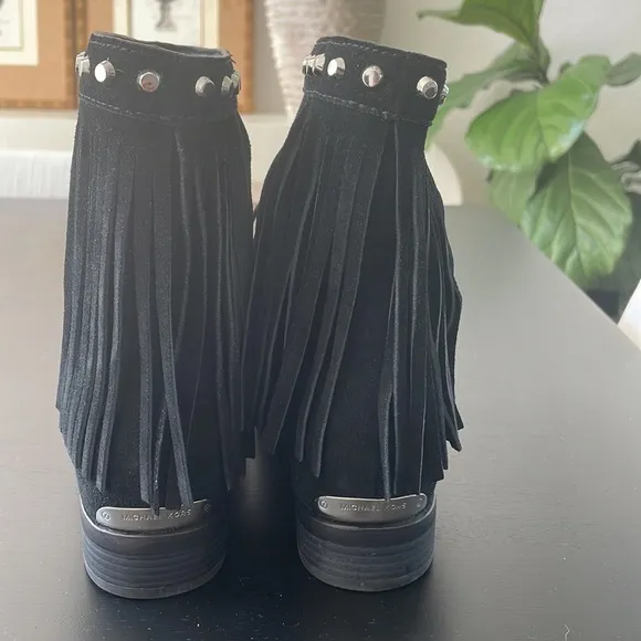 Michael Kors suede Fringe boots