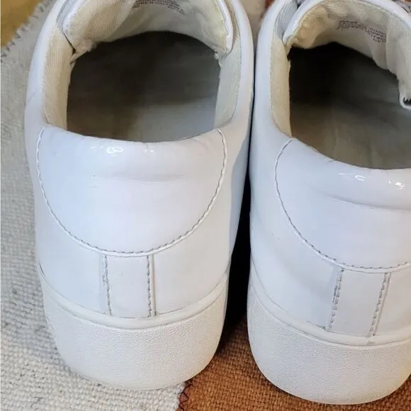 Michael Kors Cameron Leather Fashion Rainbow Lace Sneakers