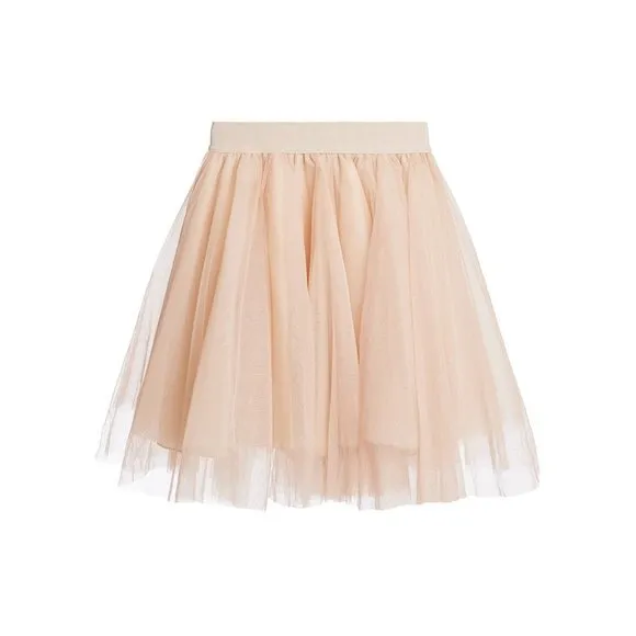 Mini Champagne Tutu Tulle Skirt