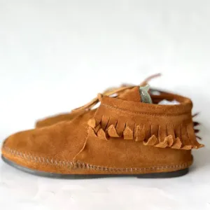 Minnetonka Classic Fringe Hardsole Boot