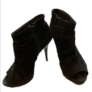 Miss Sixty Jaden2 heeled Y2K leather suede boots size 7.5