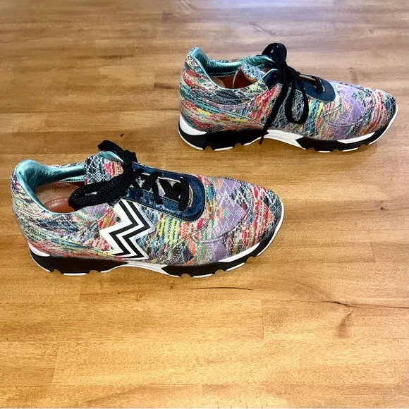Missoni Multicolor Patterned Sneakers