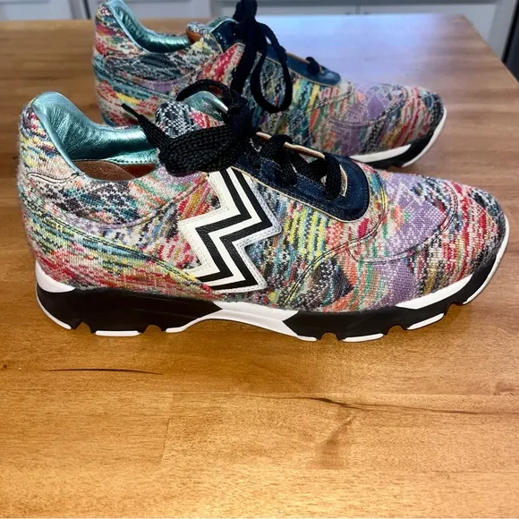 Missoni Multicolor Patterned Sneakers