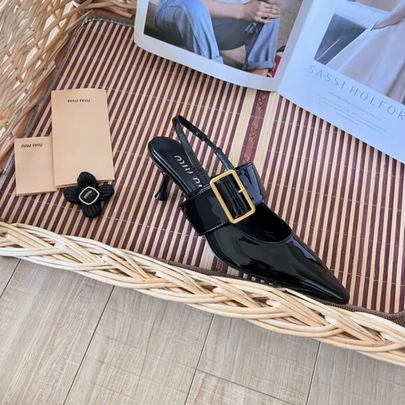 Miu Miu early summer goddess sandals beautiful shoes high heel fairy shoes