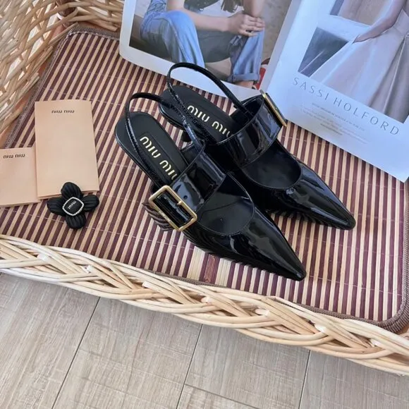 Miu Miu early summer goddess sandals beautiful shoes high heel fairy shoes