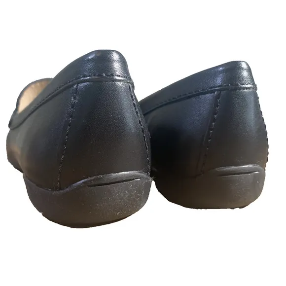 MJNY by Marc Joseph BEVERLEY ROAD women’s 5.5 leather loafers soft black Brazil