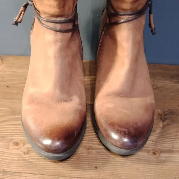 MJUS Anthropologie leather boots