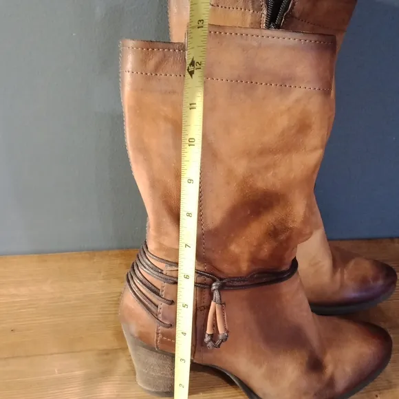 MJUS Anthropologie leather boots