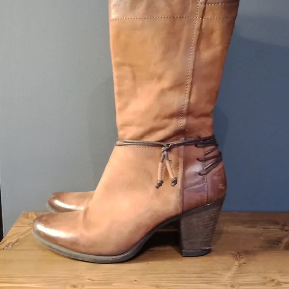 MJUS Anthropologie leather boots