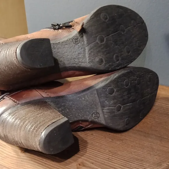 MJUS Anthropologie leather boots