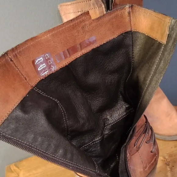 MJUS Anthropologie leather boots