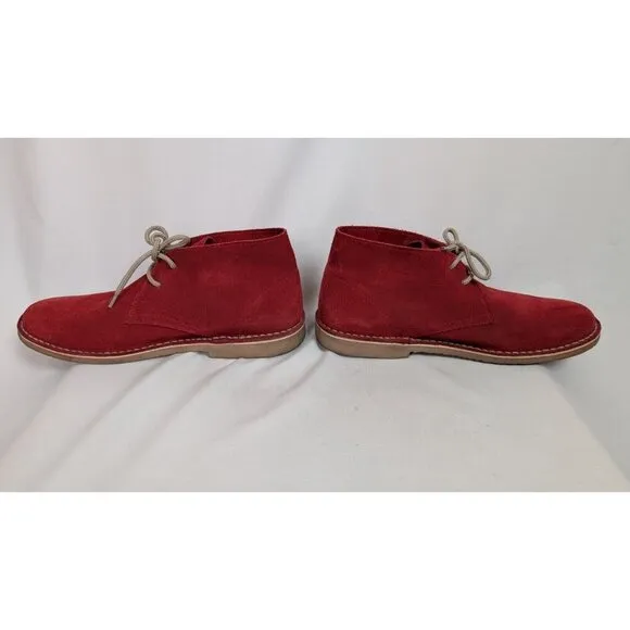 Mogambo 44/10 Safari Chucka Boots Suede Leather Shoes Spain Barcelona Lace Up