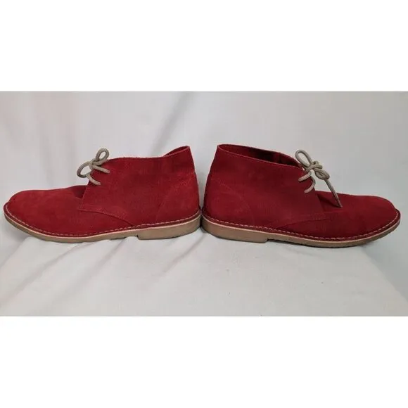 Mogambo 44/10 Safari Chucka Boots Suede Leather Shoes Spain Barcelona Lace Up