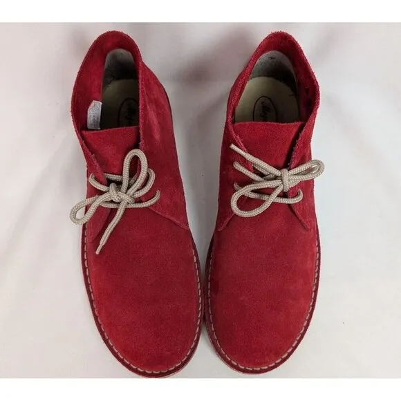 Mogambo 44/10 Safari Chucka Boots Suede Leather Shoes Spain Barcelona Lace Up