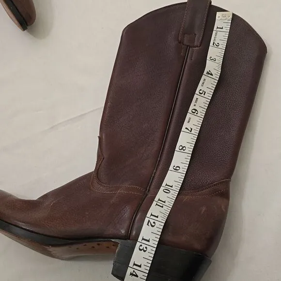 Morgan &amp; Miller de fox men's cowboy boots size 29.5