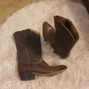 Morgan &amp; Miller de fox men's cowboy boots size 29.5