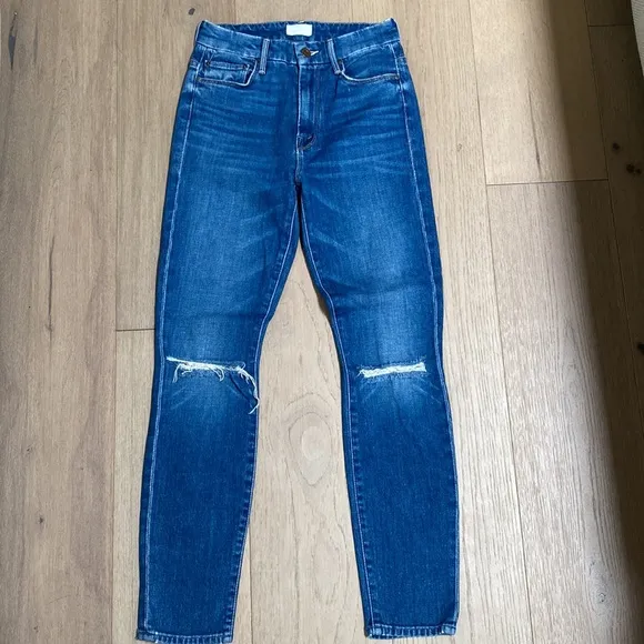 Mother High Waisted Looker - Gold Rush Baby