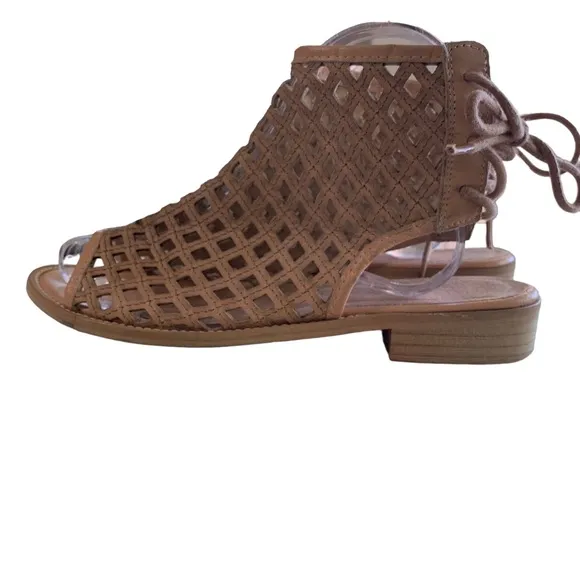 MUSSE &amp; CLOUD AMY CAGED SANDALS