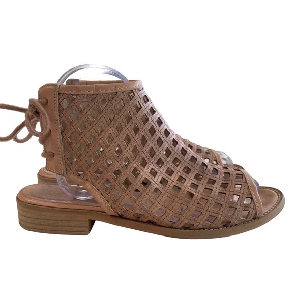 MUSSE &amp; CLOUD AMY CAGED SANDALS