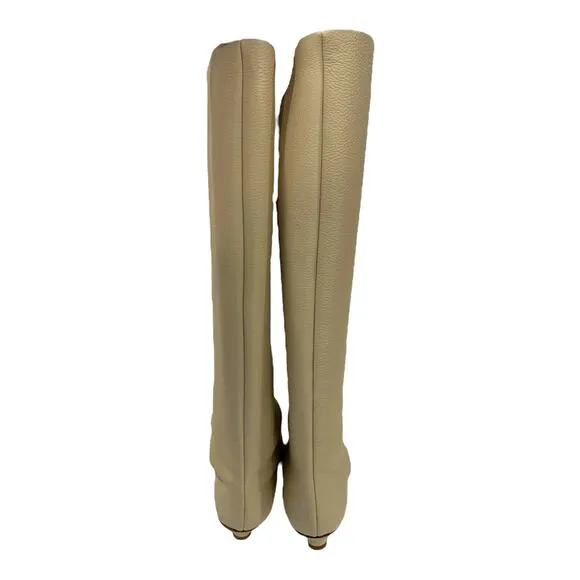 NANUSHKA Pippa 35mm Knee-high Boots In Neutrals size 37 new with dust bag!
