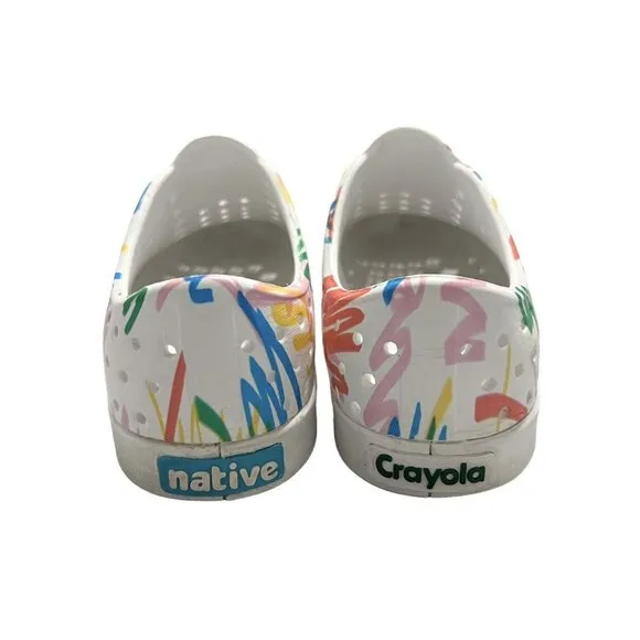 Native   Crayola C12 HTF Jefferson Scribble Sneaker Sandals Shoes