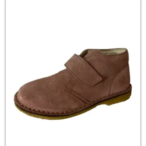 Naturino rose pink suede booties toddler 10.5 US