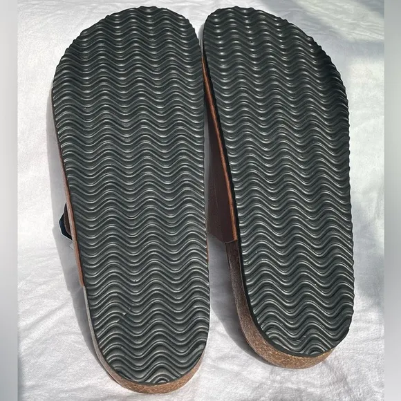 Nautica Brand New Men Adjustable Double Buckle Comfortable-Slide-Slip On-Sandal